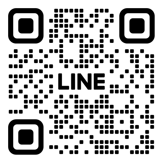 LINE公式アカウントの友だち追加QRコード
